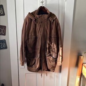 Vintage adventure bound by Wilson’s leather jacket western